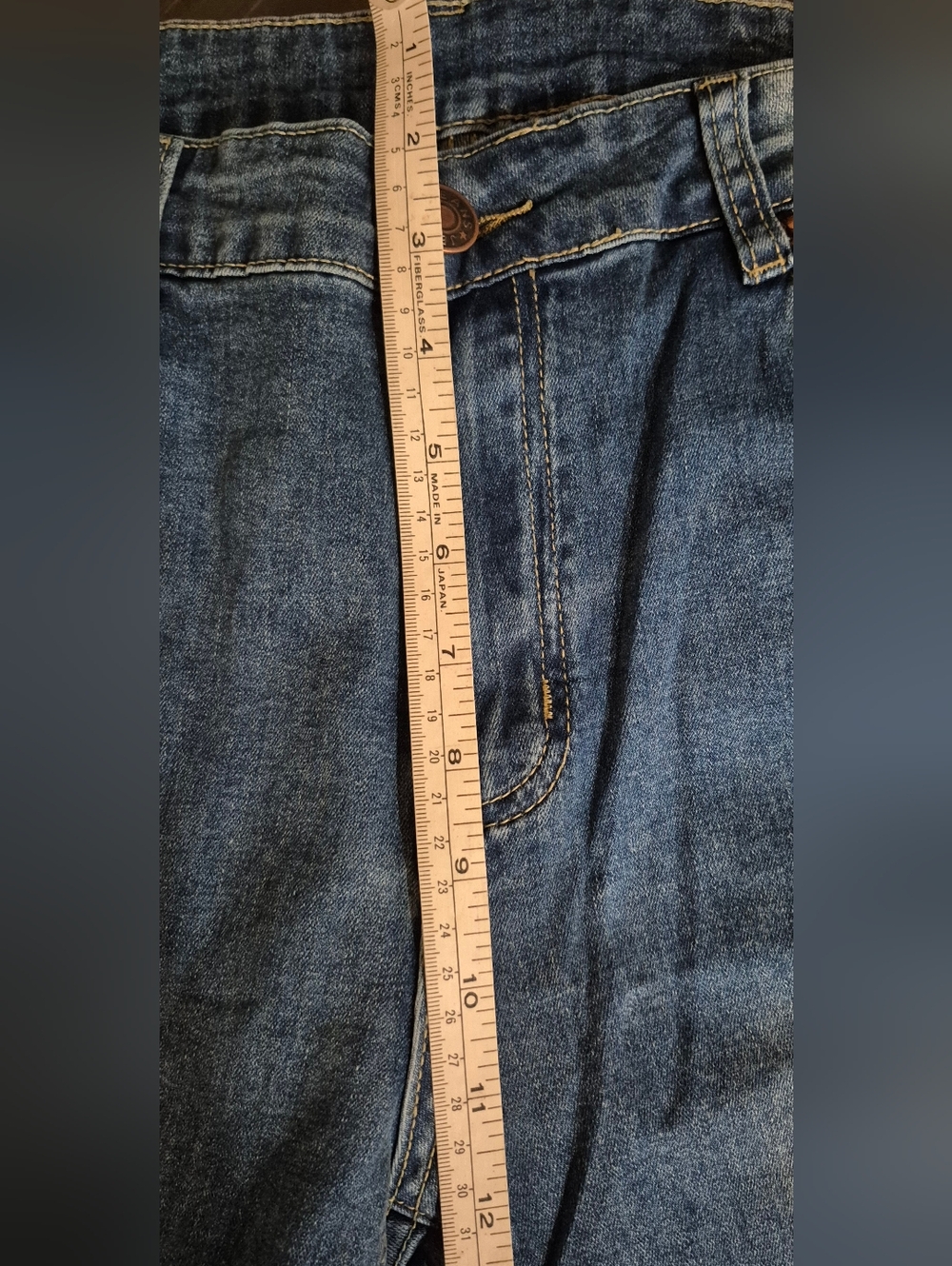 Women's Midwash Bootcut Jeans - Flattering Mid Rise - Picture 5 of 7